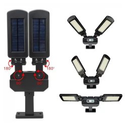 Solar gadelampe LED MCE447