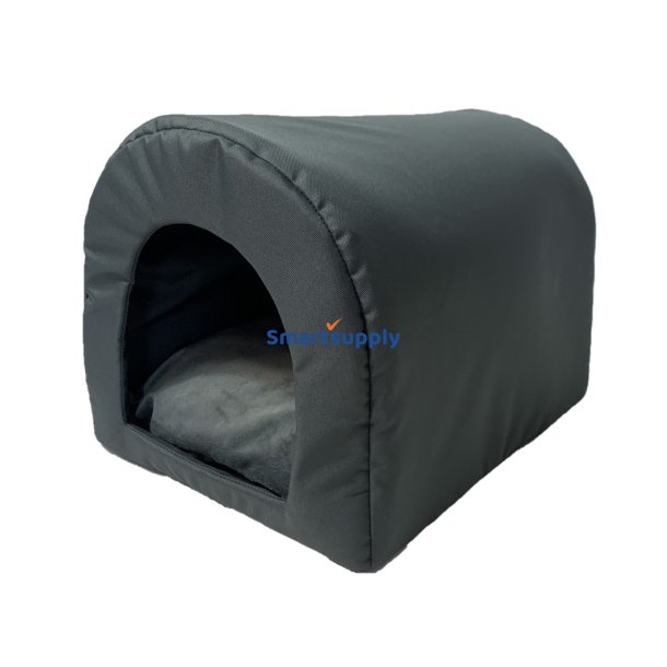 Go Gift Hunde- Og Kathuleseng - Grafit - 40 X 33 X 29 cm