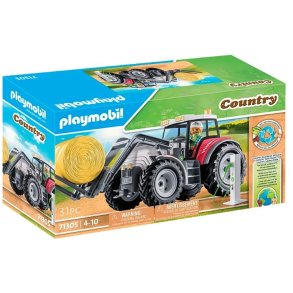 Country 71305 Stor Traktor med Tilbeh�r