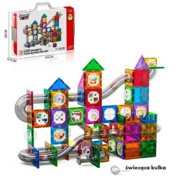 Magnetiske blokke 169 elementer