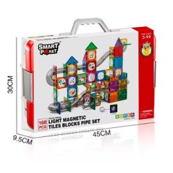 Magnetiske blokke 169 elementer