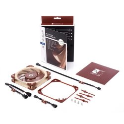 Noctua NF A12x25 PWM Computerkabinet Ventilator 12 cm Beige, Rd