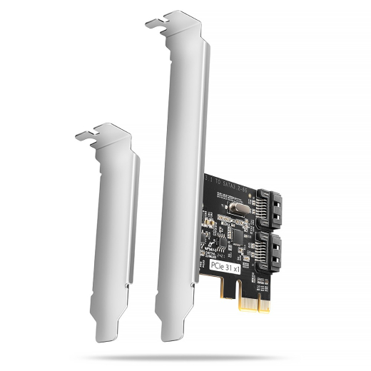 PCES-SJ2 PCIe 2x SATA intern controller JMB582