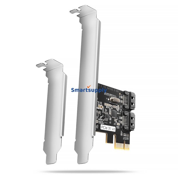 PCES-SJ2 PCIe 2x SATA intern controller JMB582