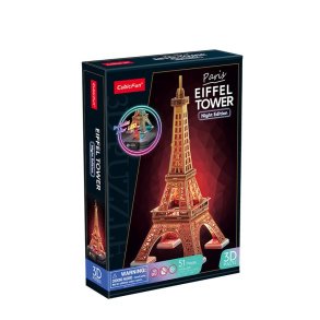 Puzzles 3D LED Eiffel Tower (natteudgave)