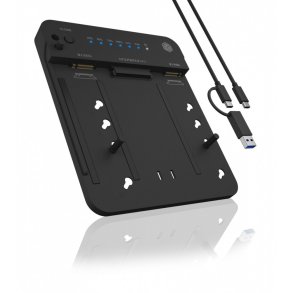 ICY BOX IB-2915MSCL-C31 M.2 NVMe og SATA 2,5/3