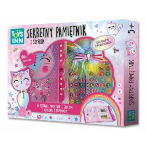 Diary med en kode, kat