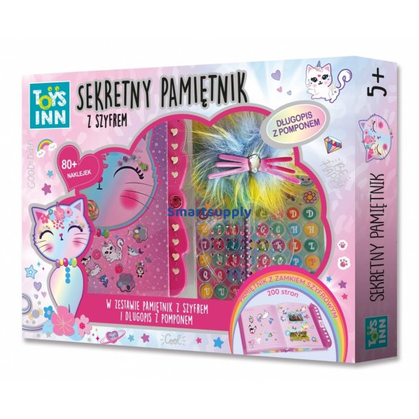 Diary med en kode, kat