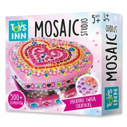 Kreativ s�t Box Mosaic Heart