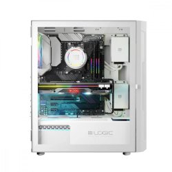 Computer kabinetter ARAMIS ARGB MIDI Hvid