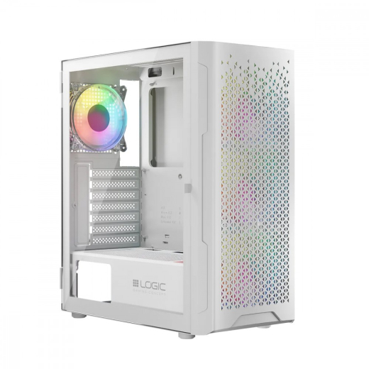 Computer kabinetter ARAMIS ARGB MIDI Hvid
