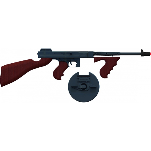 Metal gangster pistol 8 skud (Gonher)