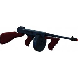 Metal gangster pistol 8 skud (Gonher)