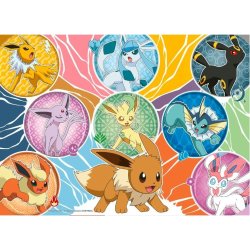 Puzzle 4x100 elementer Pokemon