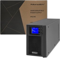 UPS online ren sinuskurve, 2kVA, 1.6kW, LCD