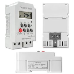 Elektronisk timer PC0629, DIN skinne