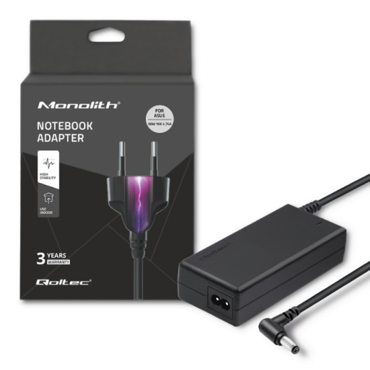 Notebookadapter til Asus 19V | 90W | 4.74A | 5.5*2.5