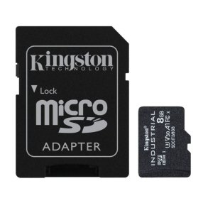 Memory card microSD 8GB CL10 UHS-I Industrial uden adapter
