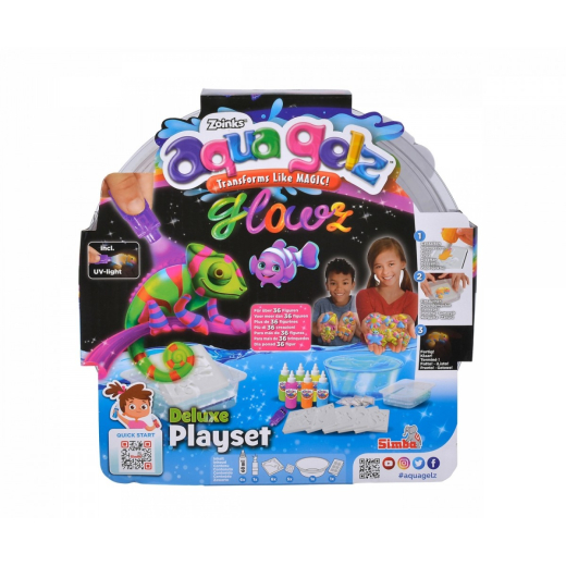 Aqua Gelz Deluxe S�t Glow in the Dark