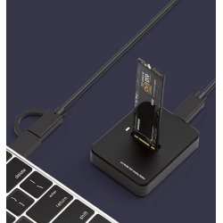 Docking station cesktop USB-C M.2 SATA NVME
