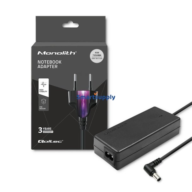Notebook adapter til Toshiba 65W 19V 3.42A 5.52.5
