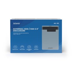 Ekstern enclosure til HDD/SSD AK-66 USB 3.0 2.5