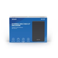 Ekstern kabinet til HDD/SDD AK-65 USB 3.0 2,5