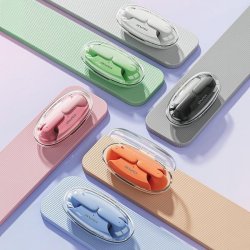 Bluetooth hovedtelefoner 5.3 T85 ENC TWS bl�