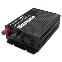 Oplader til LiFePO4 AGM GEL SLA batterier, 20A