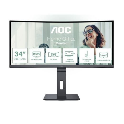 Monitor CU34P3CV 34 tommer 100Hz Buet VA HDMI DP USB-C