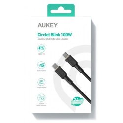 AUKEY CB-SCC101 Silikonkabel USB C - USB C 1m