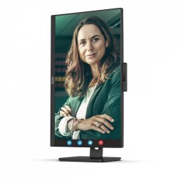 Monitor Q27P3QW 27 tommer IPS HDMI DP Pivot Kamera