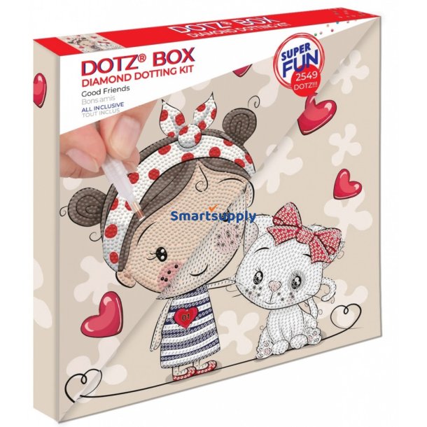 Set Diamond Dotz - Gode venner kasse