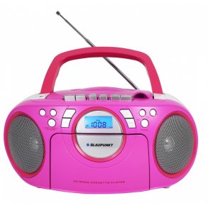 Boombox FM PLL, kassette, CD/MP3/USB/AUX
