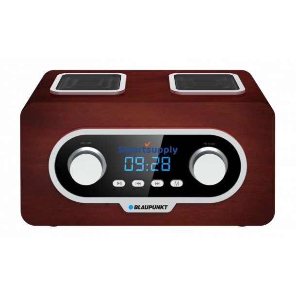 B�rbar FM Radio PLL SD/USB/AUX med batteri og ur