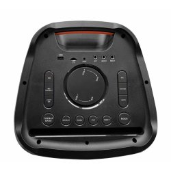 H�jtaler PartyBox PLL FM USB/SD/BT 2xKaraoke Full LED