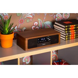 Micro system alt-i-�t Bluetooth, HDMI ARC, Optisk CD indgang/MP3/USB/AUX/Ure/Alarm