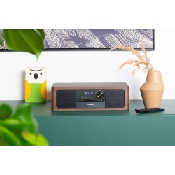 Micro system alt-i-�t Bluetooth, HDMI ARC, Optisk CD indgang/MP3/USB/AUX/Ure/Alarm