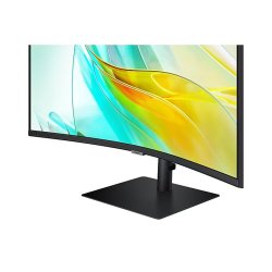 34 tommer Monitor ViewFinity S65UA VA 3440x1440 UWQHD 21:9 1xHDMI 1xDP 1xUSB-C(90W) 3xUSB 3.0 LAN (RJ45) 5ms 100Hz HAS+PIVOT buede h�jttalere 3Y OS (LS34C652UAUXEN)