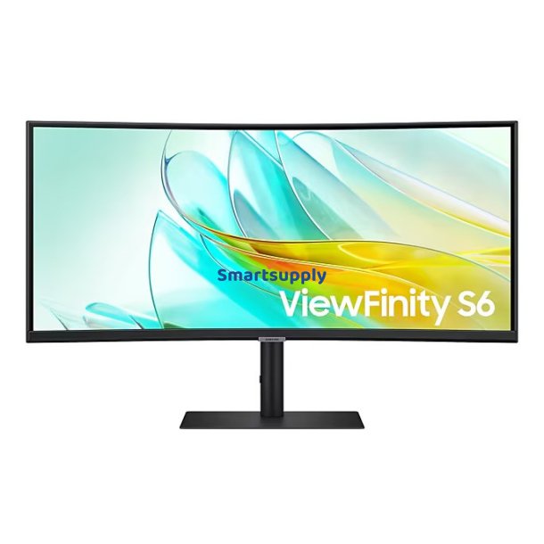 34 tommer Monitor ViewFinity S65UA VA 3440x1440 UWQHD 21:9 1xHDMI 1xDP 1xUSB-C(90W) 3xUSB 3.0 LAN (RJ45) 5ms 100Hz HAS+PIVOT buede h�jttalere 3Y OS (LS34C652UAUXEN)