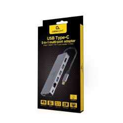 USB-C Hub til HDMI 1xUSB-C GbE 2xUSB-A Kort PD