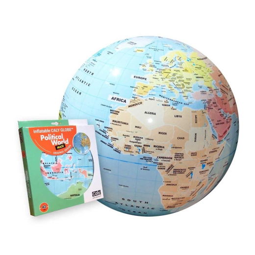 Ball Caly Globe 42 cm - Politisk Verden