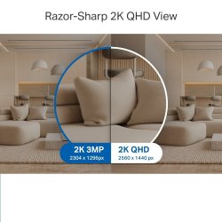 Pan/Tilt AI Hjemmesikkerhed Wi-Fi Kamera