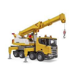 Lastbil Scania Super 560R med kran Liebherr