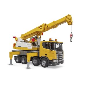 Lastbil Scania Super 560R med kran Liebherr
