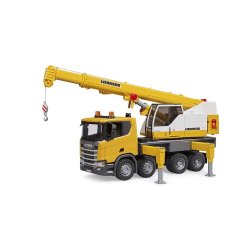 Lastbil Scania Super 560R med kran Liebherr
