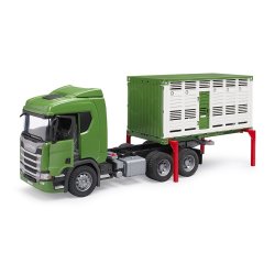 K�ret�j Scania Super 560R Container med en kv�gfigur