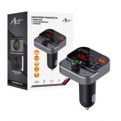ART FM MP3 biltransmitter med BT, USB FM-84B