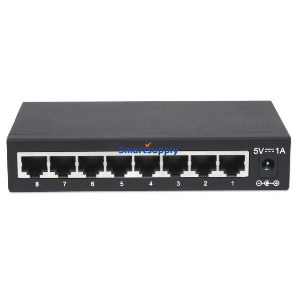 Intellinet Gigabit Switch 8x 10/100/1000 Mbps
