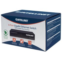 Intellinet Gigabit Switch 8x 10/100/1000 Mbps